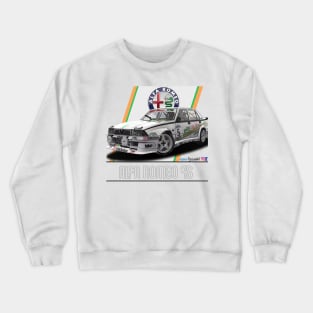 Alfa Romeo 75 five Crewneck Sweatshirt